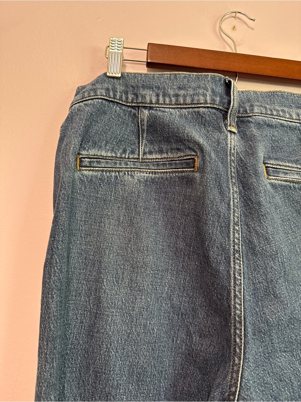 J. Crew Re-96 Vintage Wash Patch Pocket Flare Jeans Size 30 (US 10) NWT - Picture 5 of 7